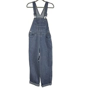 Vintage New York and Company Woman's 90's Y2K Hickory Striped Overalls- Size S